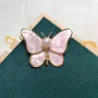 BrochesMariposa de concha con perla - broche