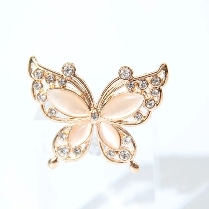 BrochesBroche de mariposa de cristal
