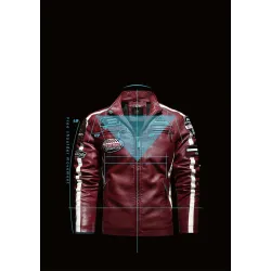 ChaquetasCazadora corta de cuero - parches decorativos
