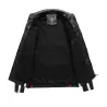 ChaquetasCazadora corta de cuero - parches decorativos