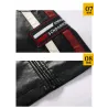 ChaquetasCazadora corta de cuero - parches decorativos