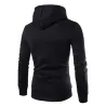 Warm hoodie - with collar buttonsHoodies & Sweatshirt