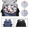 Deporte & OutdoorMochila térmica - bolsa aislante hielera - a prueba de fugas - gran capacidad - 33L