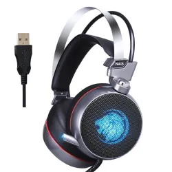 AuricularesZOP N43 - auriculares para juegos - auriculares con micrófono / luces LED