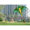 CometaPterosaurio 3D - dinosaurio verde - cometa - con línea de 100 m