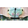 CometaPterosaurio 3D - dinosaurio verde - cometa - con línea de 100 m