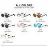 Steampunk style round sunglasses - metal frame - UV400Sunglasses