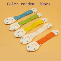 MueblesCerradura de seguridad para cajón/gabinete - protección de dedos para niños - 10 piezas