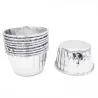 Utensilios para hornearEnvoltorios para cupcakes - moldes para hornear - papel de aluminio - 50 piezas