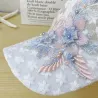 Sombreros & gorrasGorra de béisbol de encaje fino - flores / hojas bordadas
