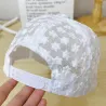 Sombreros & gorrasGorra de béisbol de encaje fino - flores / hojas bordadas