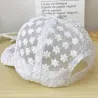 Sombreros & gorrasGorra de béisbol de encaje fino - flores / hojas bordadas