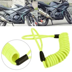 Partes de motosCandado moto disco - cable antirrobo