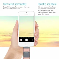 AccesoriosUnidad flash micro OTG de doble propósito - USB 3.0 - para iPhone / Android