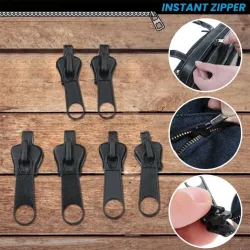 Universal instant zipper - 6 piecesTextile
