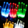 PartyGuantes de esqueleto resplandecientes - LED