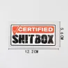 PegatinasVinilo decorativo para coche - Certificado Shitbox