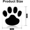 3D animal foot print - car stickerStickers