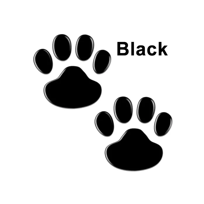 3D animal foot print - car stickerStickers