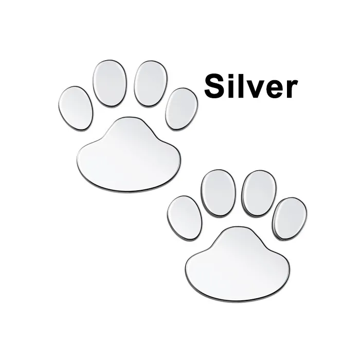 3D animal foot print - car stickerStickers