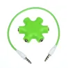 3.5mm jack audio splitter - 1 to 5Cables