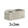 N35N35 - imán de neodimio - disco fuerte - 3 mm * 2 mm - 100 piezas