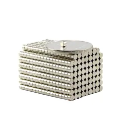 N35N35 - imán de neodimio - disco fuerte - 3 mm * 2 mm - 100 piezas