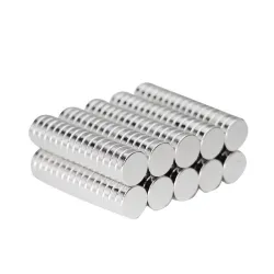 N35N35 - imán de neodimio - disco fuerte - 8 mm * 2 mm