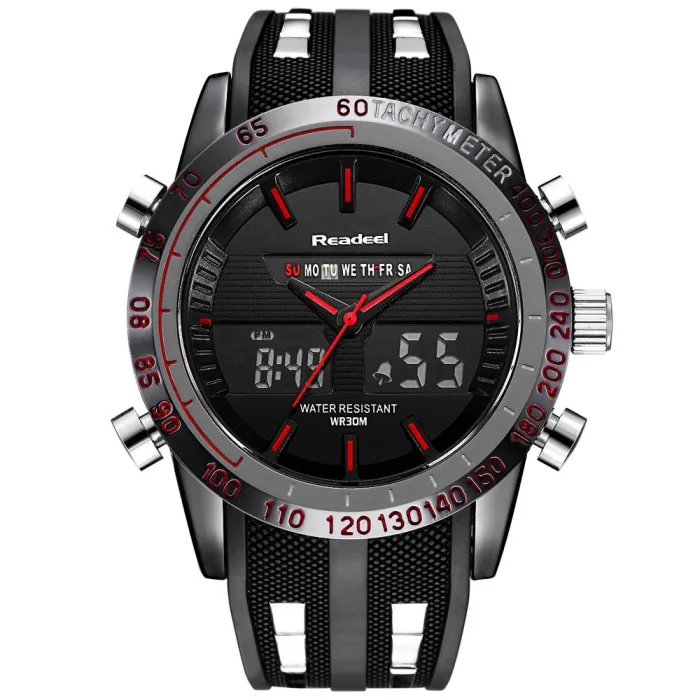 RelojesReloj digital de cuarzo - resistente al agua - LED