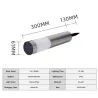 Solar garden light - stainless steel ground pillar - tubeSolar lighting
