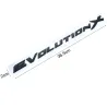 PegatinasEmblema decorativo para coche - Adhesivo de plástico - Letras Evolution X