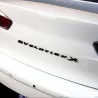 PegatinasEmblema decorativo para coche - Adhesivo de plástico - Letras Evolution X