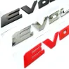 PegatinasEmblema decorativo para coche - Adhesivo de plástico - Letras Evolution X