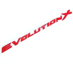 PegatinasEmblema decorativo para coche - Adhesivo de plástico - Letras Evolution X