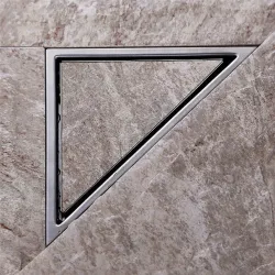 DesagüesDesagüe de agua para suelo de ducha triangular - 232 * 117 mm