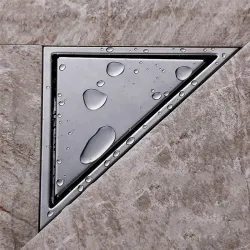 DesagüesDesagüe de agua para suelo de ducha triangular - 232 * 117 mm