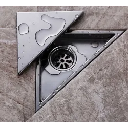 DesagüesDesagüe de agua para suelo de ducha triangular - 232 * 117 mm