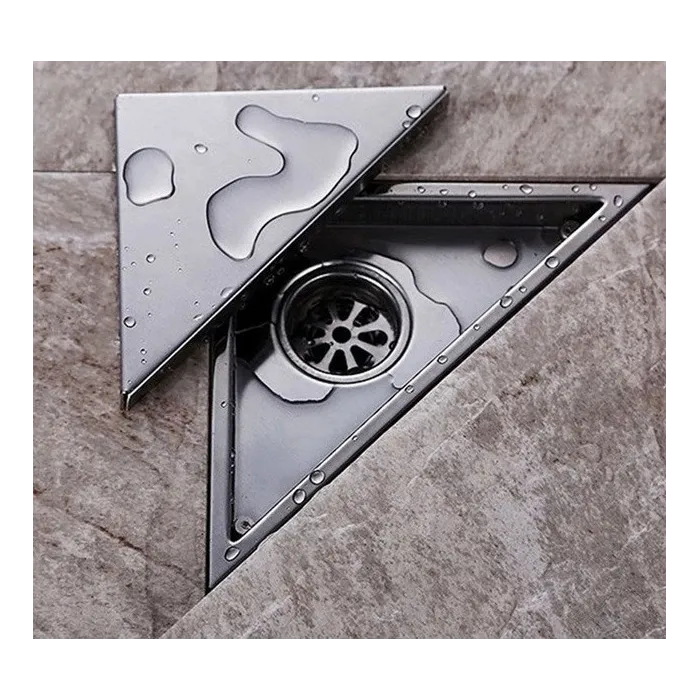 DesagüesDesagüe de agua para suelo de ducha triangular - 232 * 117 mm