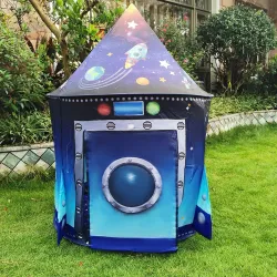 Tiendas de campañaCasa de juegos portátil para niños - tienda de campaña plegable - nave espacial