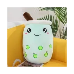Animales de pelucheJuguete con forma de taza de té de burbujas - almohada de felpa