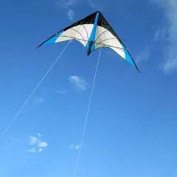 Triangle shaped kite - with double line / handleKites