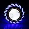 Luces de giroFaro de motocicleta - proyector LED - luz única - ojos de ángel / diablo
