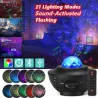 Luces & IluminaciónProyector de cielo estrellado - luz nocturna LED - con altavoz - Bluetooth