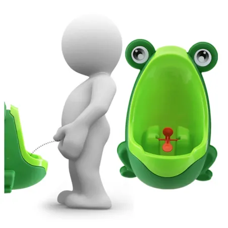 Entrenamiento para ir al bañoEntrenamiento para orinar para niños - Enseñar a ir al baño - Diseño de rana