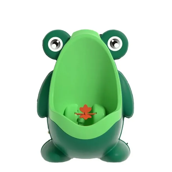 Boys pee training - teaching potty - frog designPotty training