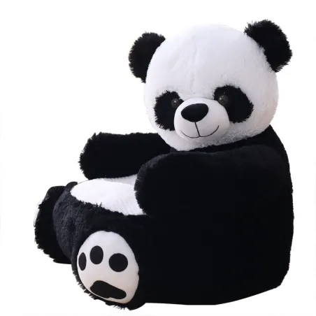 Animales de pelucheSofá pequeño con forma de panda - asiento - peluche - para niños