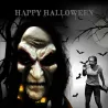MáscaraZombi 3D - máscara de Halloween de cara completa