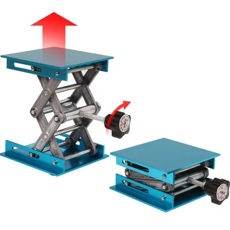 100x100mm - aluminum router - lift table - woodworking engraving lab - lifting stand rack - platformElectronics & Tools