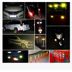 PegatinasMarca de seguridad del coche - cinta reflectante - pegatina