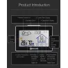 MediciónTermómetro inalámbrico con pantalla táctil - interior / exterior